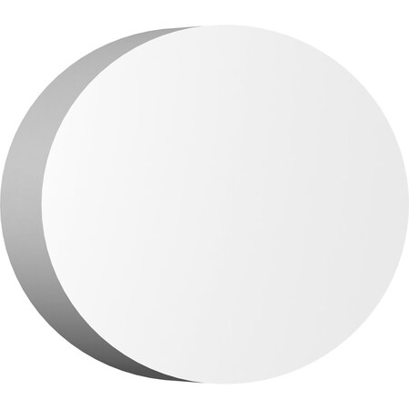Ekena Millwork Standard Dalton Rosette with Square Edge, 7"W x 4 3/4"H x 3/4"P ROSP070X048X075DAL00